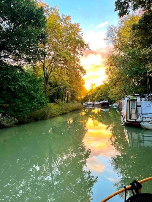 Insolite Peniche Amazonie Canal Du Midi Gardouch Bagian luar foto